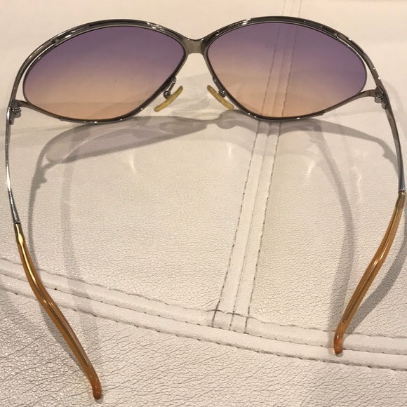 Christian Dior silver framed sunglasses - Picture 6 of 8